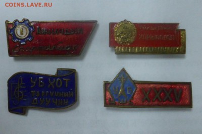 Монголия: медаль с удостоверением + знаки. Предпродажная. - P1030884.JPG