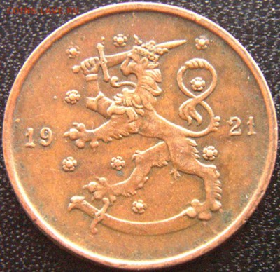 Финляндия_10 пенни 1921; до 01.05_22.04мск - 8844