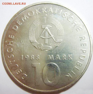 10 марок ГДР. Спорт в ГДР. 1988г. UNC до 02.05.15г - 42622_1_exposure