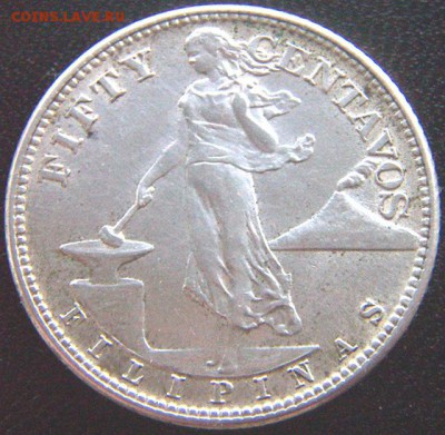 Американские Филиппины_50 сентаво 1944; до 01.05_22.08мск - 9809