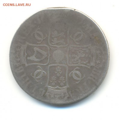 Ag. Британия. крона Чарльза(Карла)II.1682(3).предаукционная. - 26