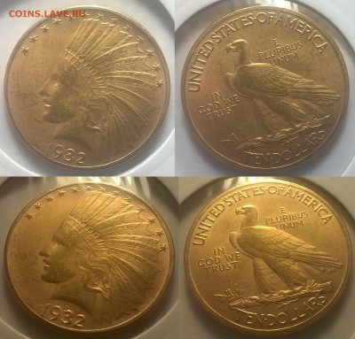 10 долларов 1932 - 10 долларов 1932