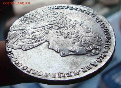 Рубль 1728 года - 9