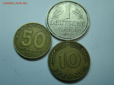 Германия 3 монеты 1950 22.10 мск 06.05.2015 - DSC09032.JPG