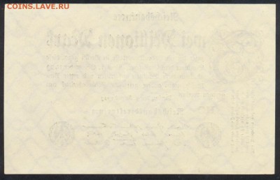 Германия 2 млн. марок 1923 г.5.05.15 г. 22-00 МСК. - 2 млн. м. 1923 1