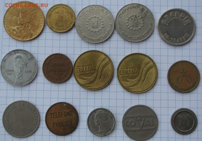 Жетоны игровые, телефонные и другие на оценку - DSC_4903_