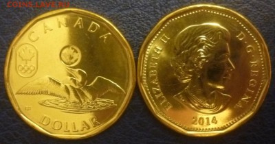ДК Канада 1 доллар 2014 Олимпиада Сочи ФИКС 08.05 22.00 - Канада 1 доллар 2014  Олимпиада Сочи.JPG