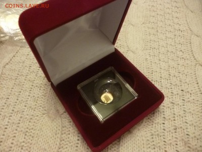 ДК Уникал.жетон ММД Пушкин Золото микротекст 08.05 22.00 - P1180200.JPG