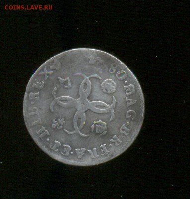 Ag. Британия 4 пенса 1680. Чарльз II.  до 5.05 22:00 - 6