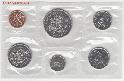 Официальный набор монет Канады 1970 до 08.05.2015 - 7.1