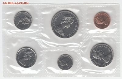 Официальный набор монет Канады 1970 до 08.05.2015 - 7.2