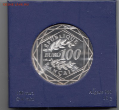 Франция 100 евро 2012 Геркулес До 08.05.2015 - 39.3