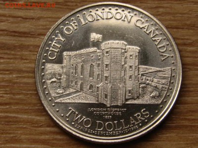 Канада 2 доллара 1993 City of London до 05.05.15 в 21.00 М - IMG_3558