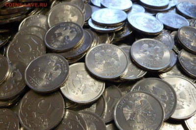 ======5 рублей 2010 сп - 200 штук====== - P1040415.JPG
