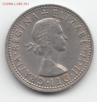 Англия 6 пенсов 1967 до 08.05.2015 - 11.1