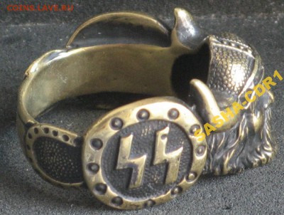 Копия - кольцо танковой бригады СС Викинг (бронза) - 5225275527_1