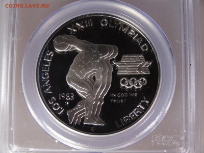 США Олимпиада-84 $1 1983 PCGS PF69DCAM до 07.05 22:00 МСК - DSC06601.JPG