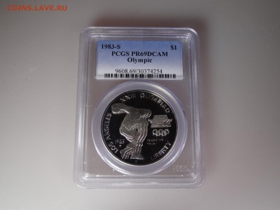 США Олимпиада-84 $1 1983 PCGS PF69DCAM до 07.05 22:00 МСК - DSC06602.JPG