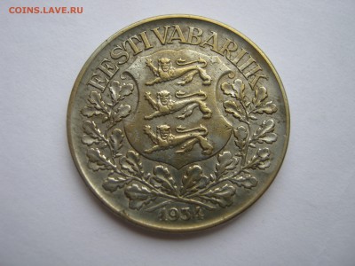 ЭСТОНИЯ 1 крона 1934. ДРАКАР. До 10.05. - 004.JPG