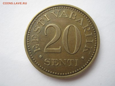 ЭСТОНИЯ 10 сенти 1931, 20 сенти 1935. До 10.05. - 014.JPG