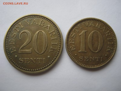 ЭСТОНИЯ 10 сенти 1931, 20 сенти 1935. До 10.05. - 010.JPG
