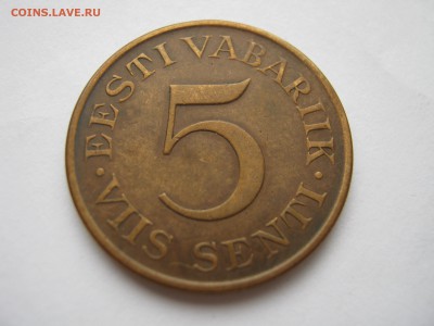 ЭСТОНИЯ 1 сент 1929, 2 сенти 1934, 5 сенти 1931. До 10.05. - 022.JPG
