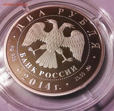 К.К. Сом Солдатова, 2 рубля + сертификат.2014г. - IMG_20150504_202153