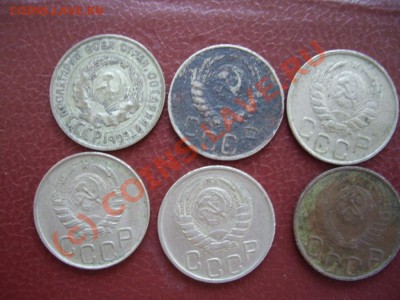 Продам 20-ти копеечные монеты СССР до 1961 г. - IMGP5616_900x675