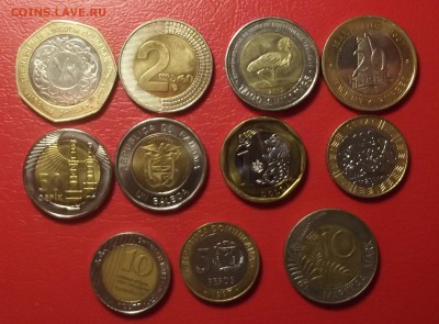 10 монет биметалл разных стран до 10.05.2015 - Изображение 007