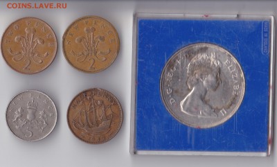 Британия Крона 1980 + 4 монетки до 22.00мск 10.05.2015 - брит_0002