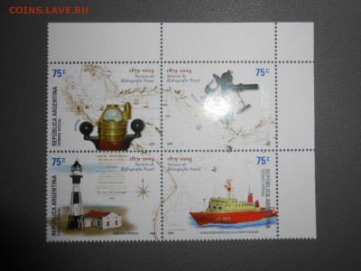 АРГЕНТИНА, Географические открытия, полная серия, чистые - DSCN7119.JPG