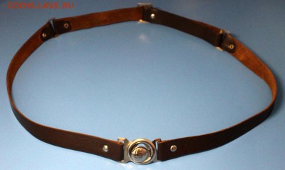 Ремень юного футболиста (натур.кожа) - Ремень - 1