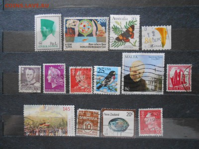 Снижение цен! Марки мира, 100 штук без повторов, лот 2 - DSCN6516.JPG