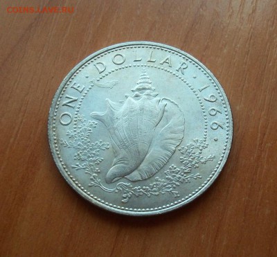 Багамы 1$ доллар 1966 Серебро - 100_2320.JPG
