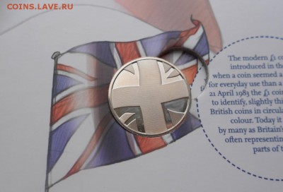 Великобритания 1 фунт все 22шт полный набор альбом - DSCN3280.JPG