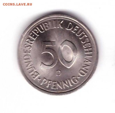 Гашенные 50 феннингов - 1-1