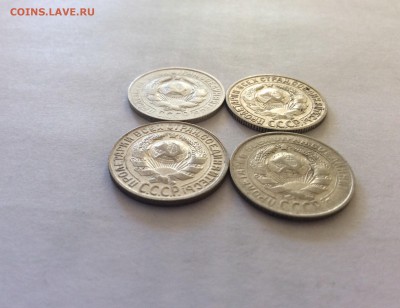 Билоны 15 копеек 1928,30 4шт до 12.05.2015 23:00 - image
