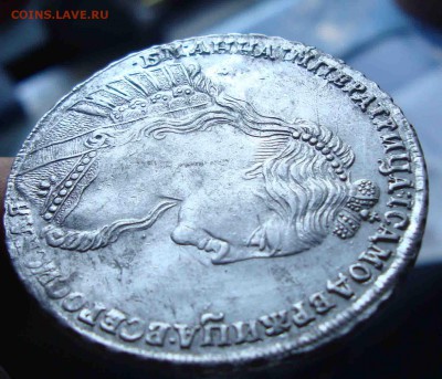 Рубль 1737г.оценка. - 16