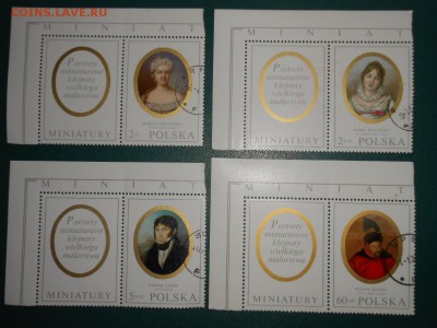 Польша, живопись, миниатюры, полная серия с купонами, 1970 г - DSCN7435.JPG