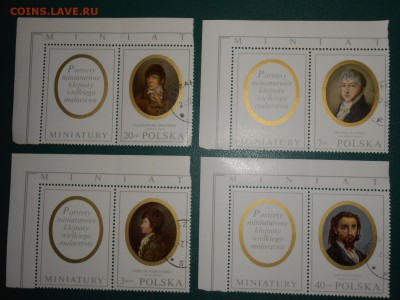 Польша, живопись, миниатюры, полная серия с купонами, 1970 г - DSCN7433.JPG