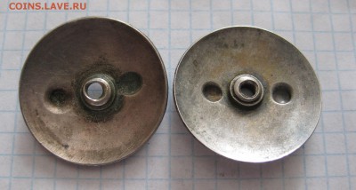 Закрутки серебро 2 штуки - 2