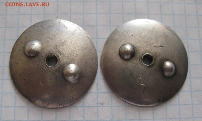 Закрутки серебро 2 штуки - 1