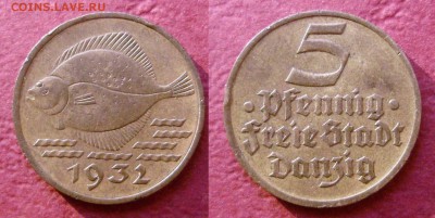 Данциг. 5 пфеннигов 1932. камбала. до 11.05 22-00МСК - 3Безымянный