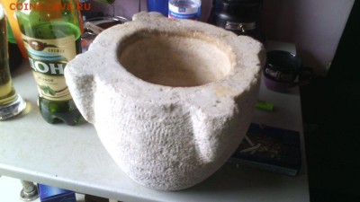 Большая каменная ступка или горшок - IMG-20150501-WA0004