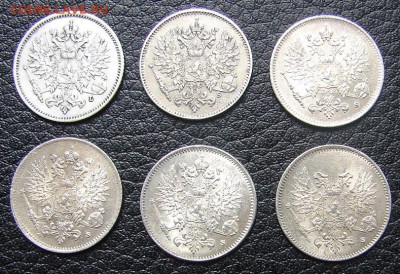 Русская Финляндия 25 пенни 6 шт до 12-05-2015 до 22-00 по Мс - Пенни А