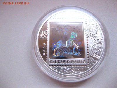ПОЛЬША,10 злотых 2008г(450лет Почте,голограмма)!до10.05.2015 - IMG_4612.JPG
