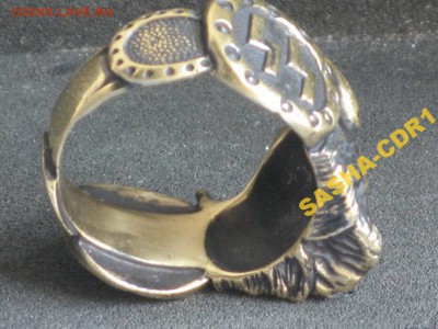 Копия - кольцо танковой бригады СС Викинг (бронза) 09.05 - 5225275527