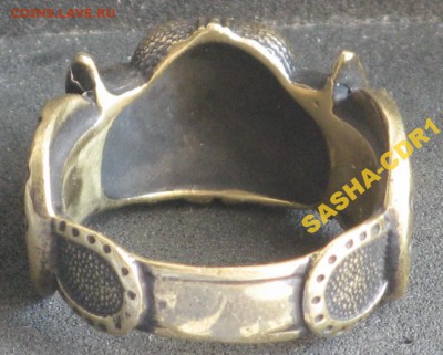 Копия - кольцо танковой бригады СС Викинг (бронза) 09.05 - 5225275527_2