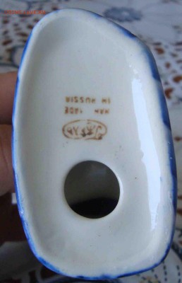 гжель статуэтка Баран.12.5 см. - 45