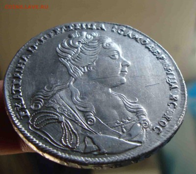 Рубль 1727г.Оценка. - 37